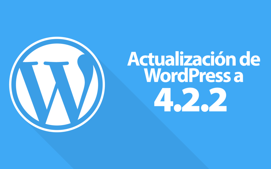 Actualización de WordPress a 4.2.2