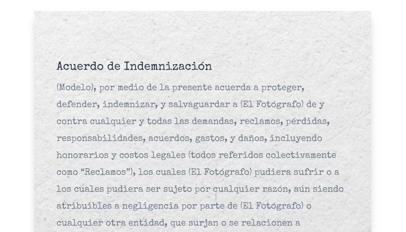 Acuerdo de Indemnización